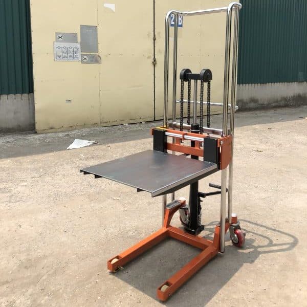 xe nang tay cao mini 500kg nang 1m5