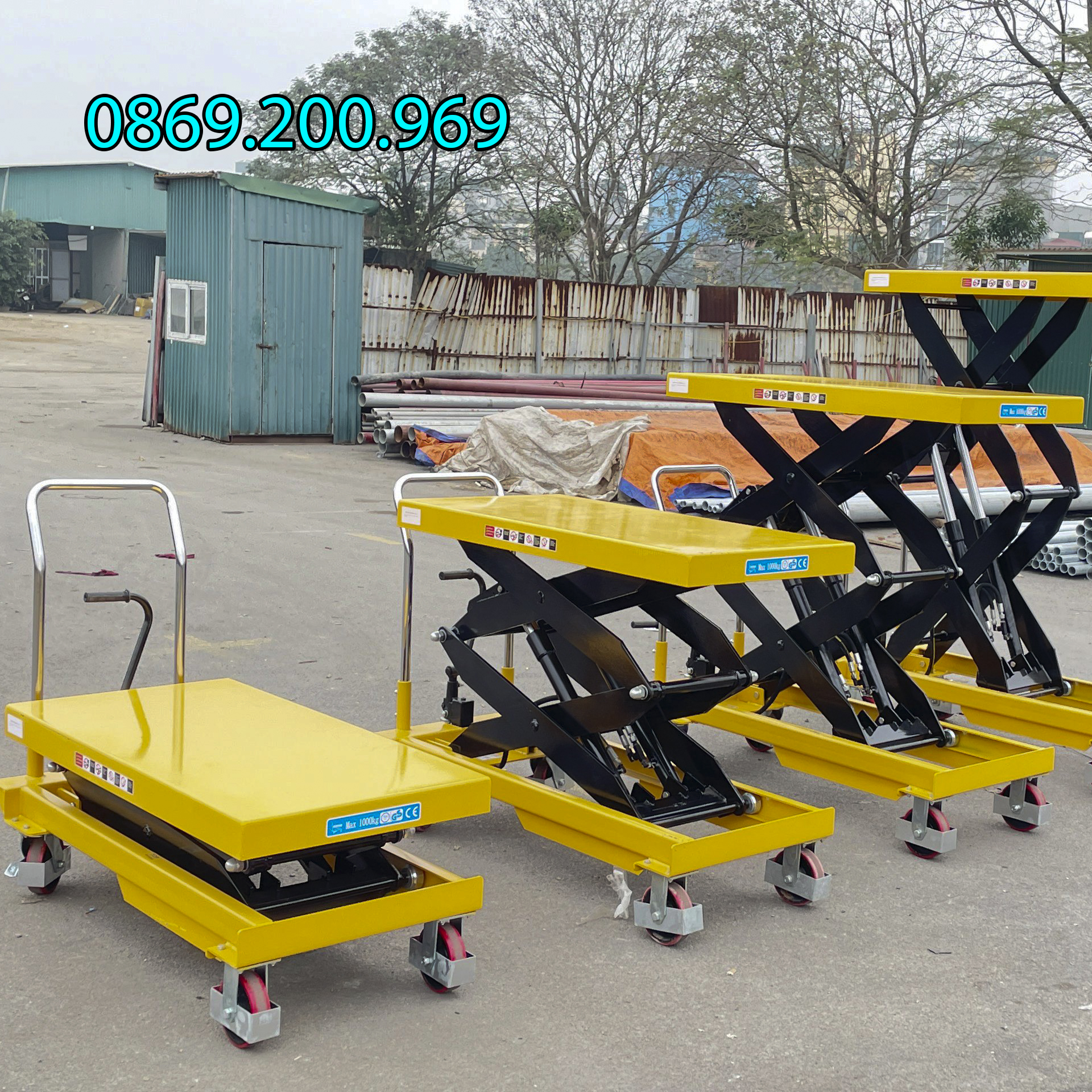 Bàn nâng thủy lực 350kg 500kg 800kg 1000kg 4 Bàn nâng thủy lực 350kg 500kg 800kg 1000kg - Ảnh 4