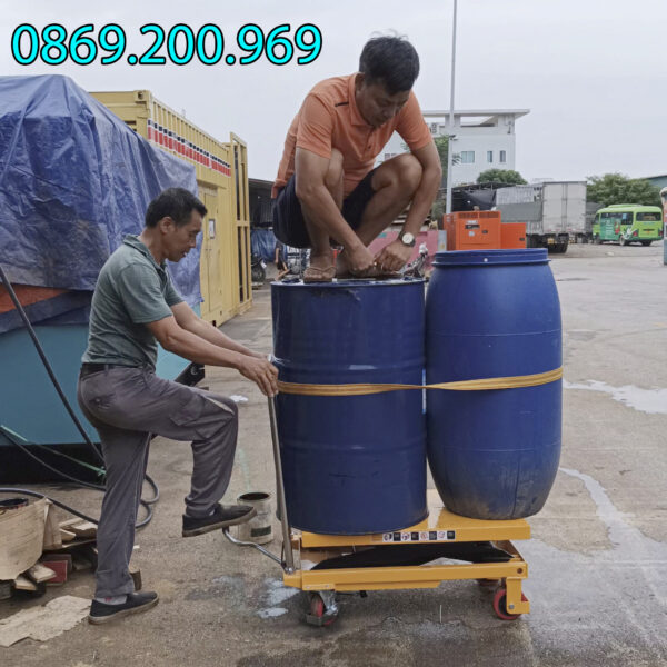 Bàn nâng thủy lực 300kg hàng nhập chính hãng Niuli 4 ban nang thuy luc 4