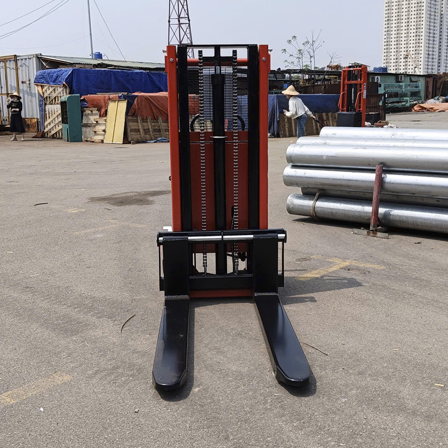 Xe nâng bán tự động 1 tấn nâng 2m CTD1020 hãng Maihui 3 Xe nâng bán tự động 1 tấn nâng 2m CTD1020 hãng Maihui - Ảnh 3