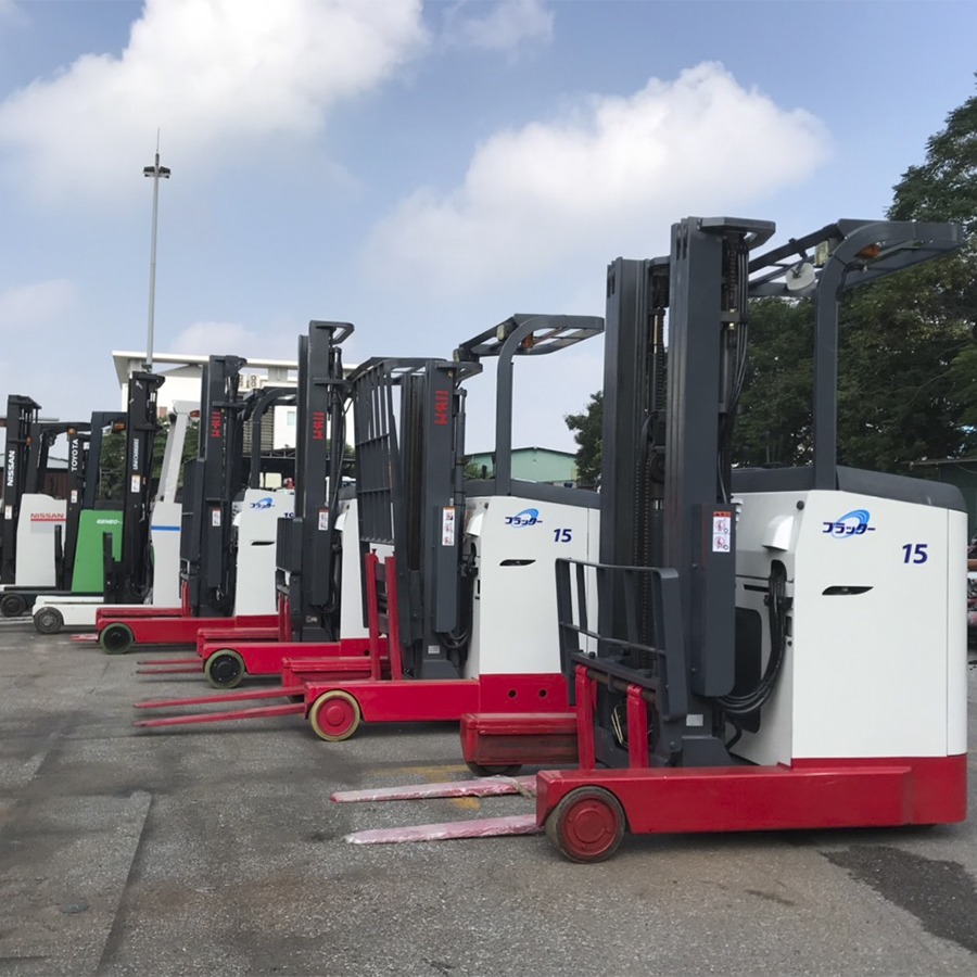 Mua xe nâng điện đứng lái cũ 1 tấn 2 tấn 3 tấn giá rẻ 10 xe nâng điện đứng lái