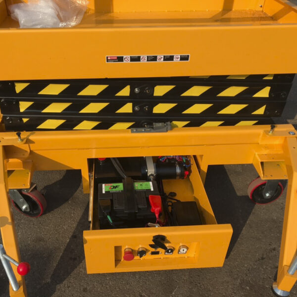 Giới thiệu loại xe nâng người mini 4m tải trọng 300kg SJY0.3-4 6 xe nang nguoi mini 4m 3