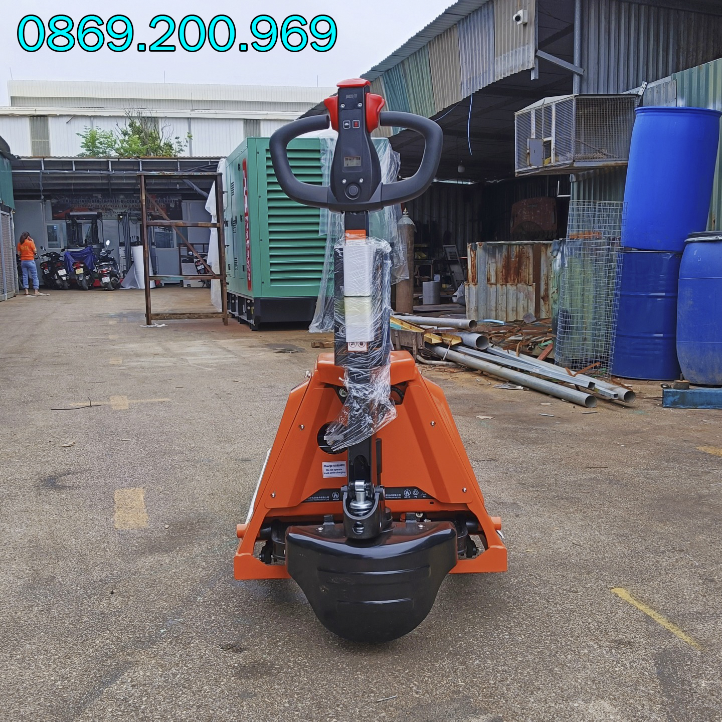 Tìm hiểu về dòng xe nâng tay điện giá rẻ NPT20 tải trọng 2 tấn Maihui 7 Xe nâng tay điện