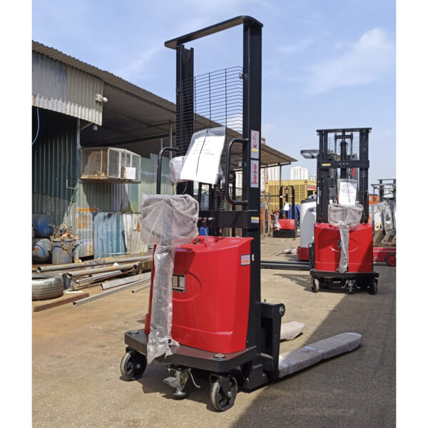 Xe nâng bán tự động 1000kg nâng cao 1600mm BDS10-16 hãng Jiangsu 4 xe nang ban tu dong 1000kg nang 1600mm 1