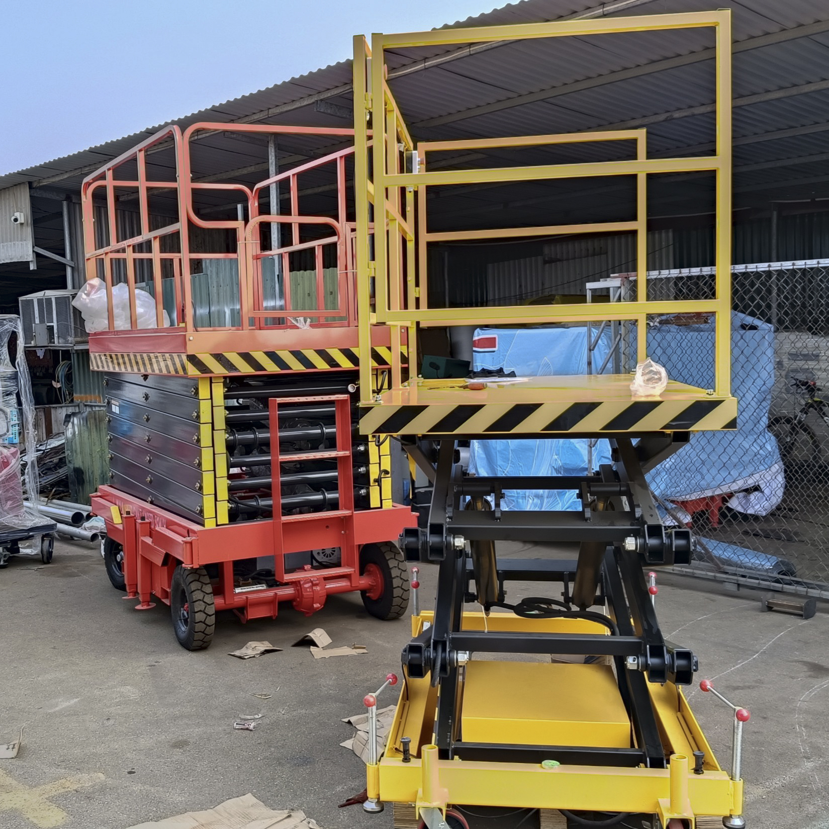 Các mẫu xe nâng người phổ biến sử dụng nhiều nhất 2024 1 xe nâng người