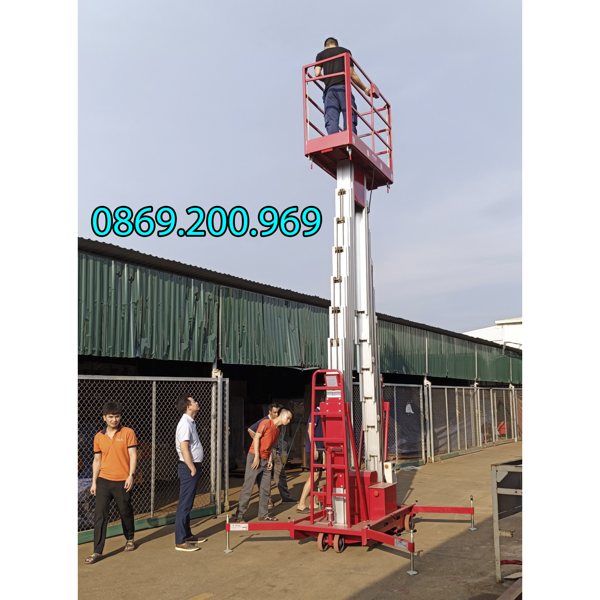 Các mẫu xe nâng người phổ biến sử dụng nhiều nhất 2024 3 xe nâng người