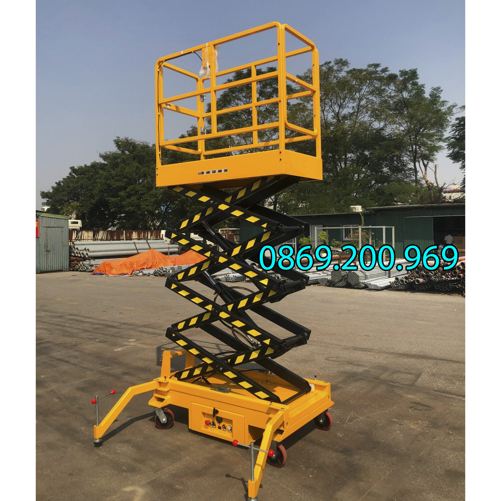 Các mẫu xe nâng người phổ biến sử dụng nhiều nhất 2024 2 xe nâng người