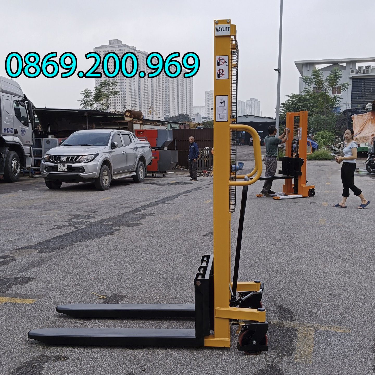 Ưu điểm của xe nâng tay cao 1 tấn - Hướng dẫn chọn mua 3 Xe nâng tay cao 1 tấn