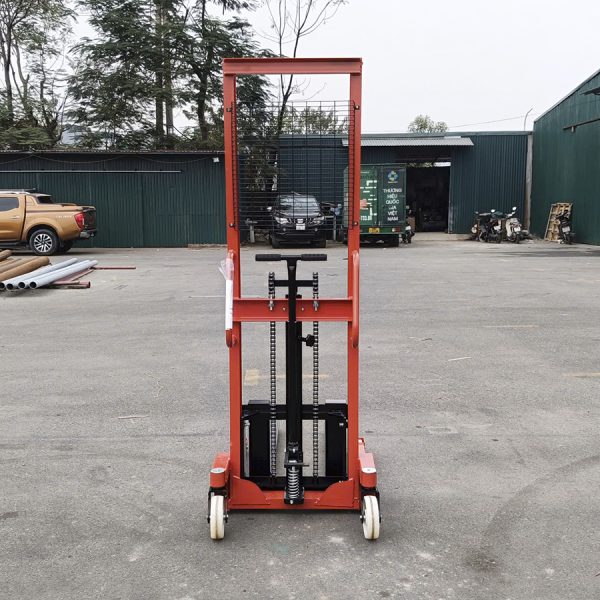 Xe nâng tay cao 1000kg nâng 1m6 CTY E1.0/1.6M không phanh Maihui 4 xe nang tay cao 1000kg nang 1m6 khong phanh maihui 1