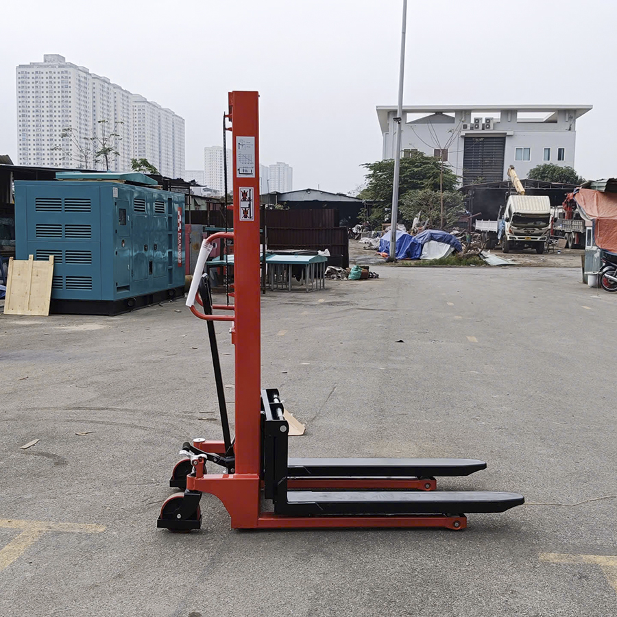 Xe nâng tay cao 2 tấn nâng 1m6 CTY E2.0/1.6M có phanh hãng Maihui 7 Xe nâng tay cao 2 tấn