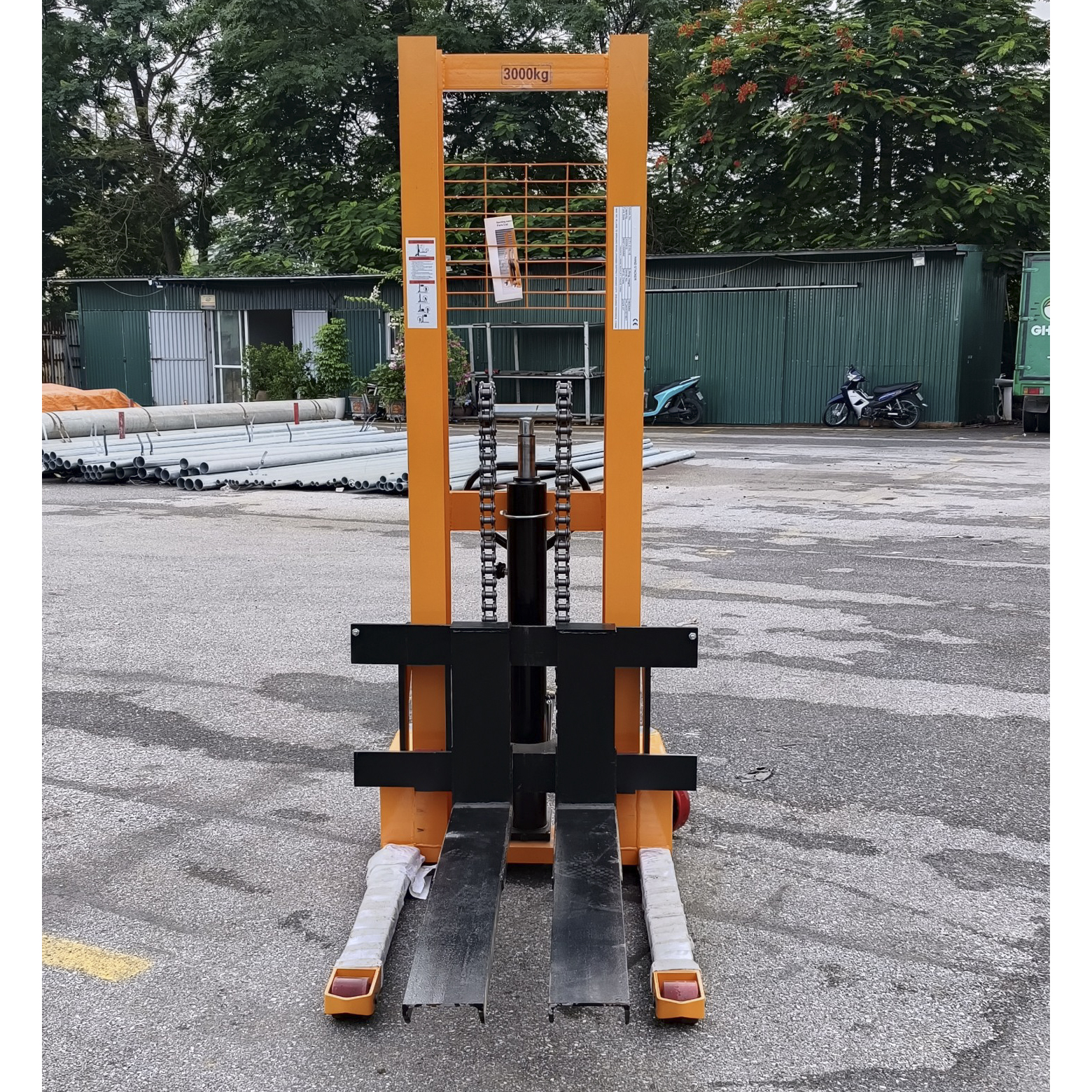 Xe nâng tay cao 3 tấn nâng 1m6 CTY-D30/16 chính hãng Waylift 6 Xe nâng tay cao 3 tấn