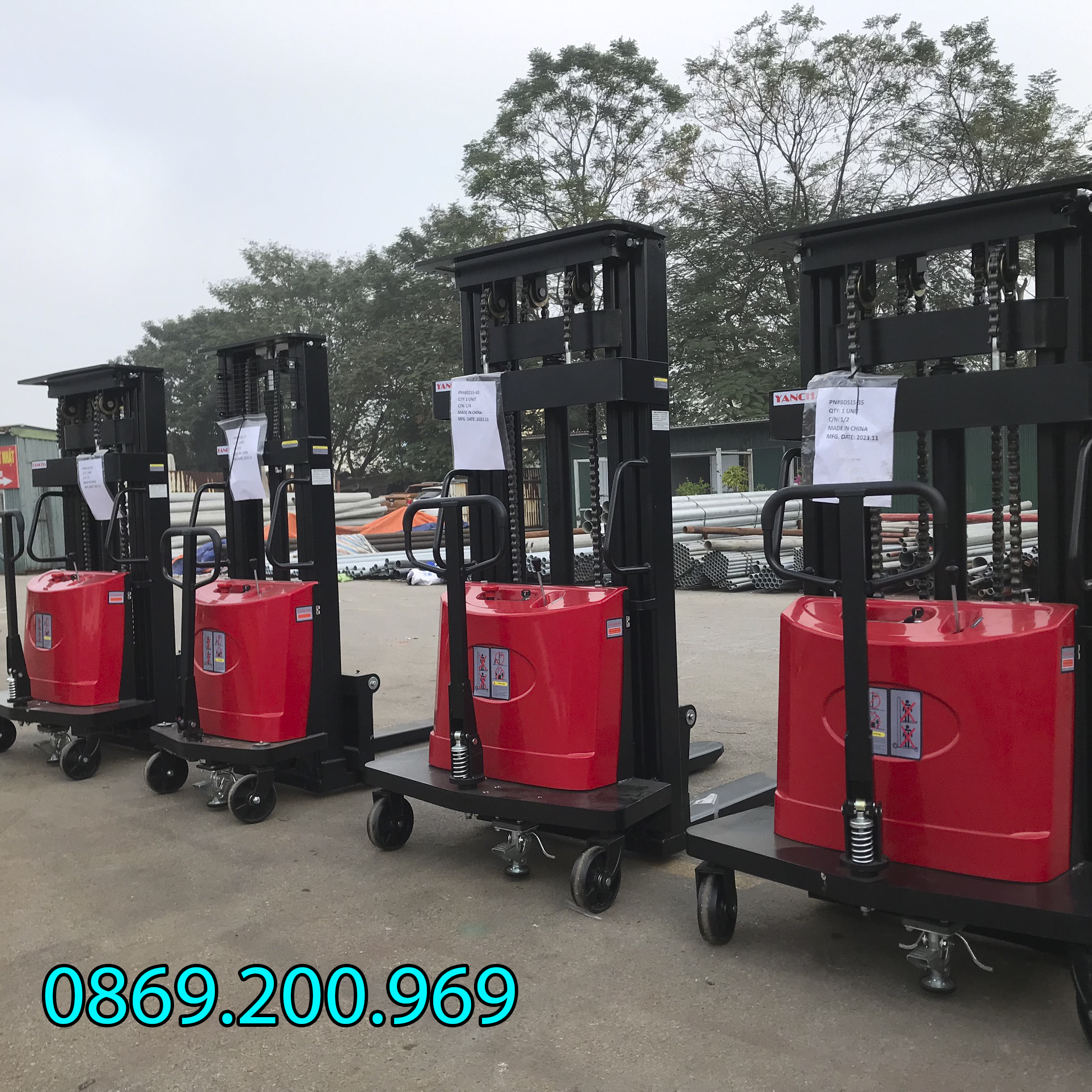 Đánh giá xe nâng bán tự động Trung quốc 5 danh gia xe nang ban tu dong trung quoc 3