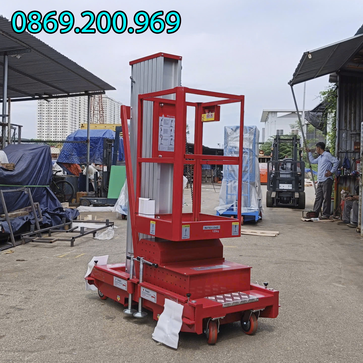 Hướng Dẫn Chọn Mua Thang Nâng Người Mini Phù Hợp 1 Thang Nâng Người Mini