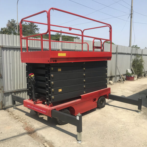 Xe nâng người 11m tải trọng 500kg SJY0.5-11A hãng Maihui