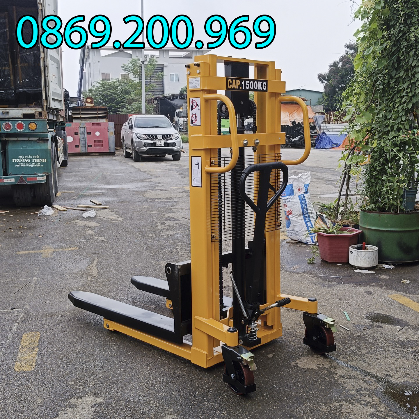 Mua Xe Nâng Tay 1.5 Tấn Tại Hưng Yên Ở Đâu Uy Tín, Giá Rẻ? 1 Xe Nâng Tay 1.5 Tấn Tại Hưng Yên