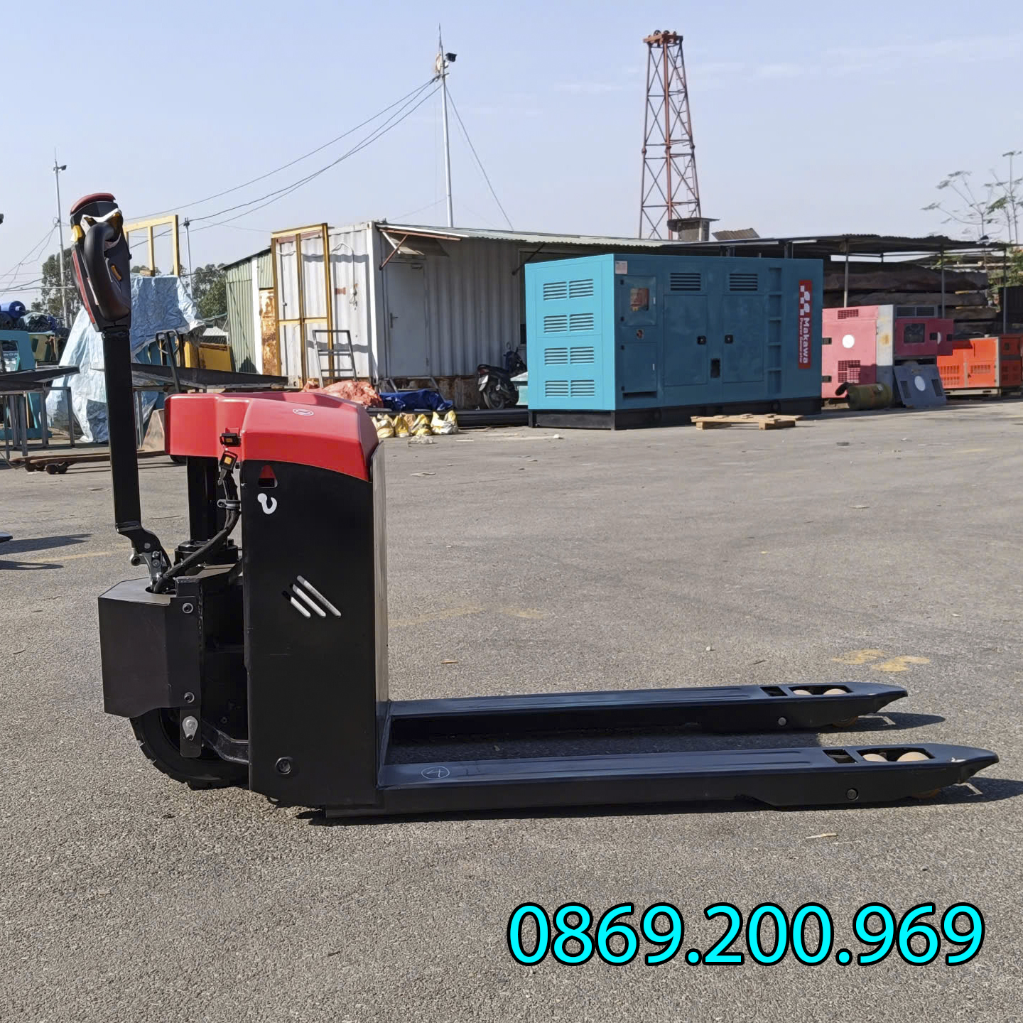 Xe Nâng Tay Điện 3 Tấn Tại Hà Nội 1 Xe nâng tay điện 3 tấn