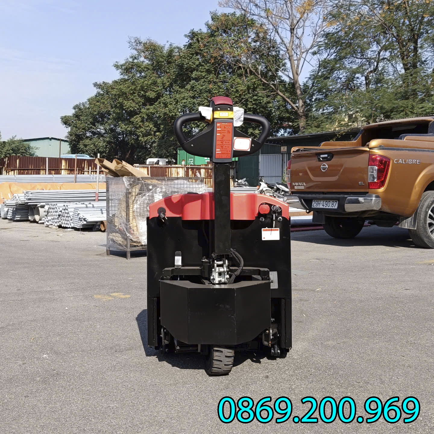 Xe Nâng Tay Điện 3 Tấn Tại Hà Nội 2 Xe nâng tay điện 3 tấn tại Hà Nội