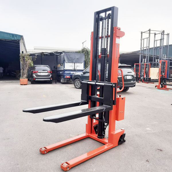 Xe nâng tay cao điện 1.5 tấn nâng 3m CTD-J15/30 hãng Maihui 7 Xe nâng tay cao điện 1.5 tấn