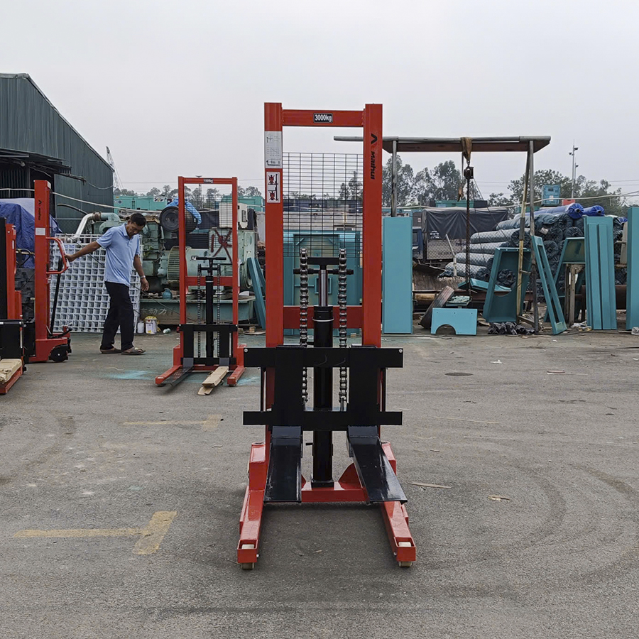 Xe nâng tay cao 3000kg nâng 1m6 CTY A3.0/1.6M hãng Maihui không phanh 6 Xe nâng tay cao 3000kg 1m6