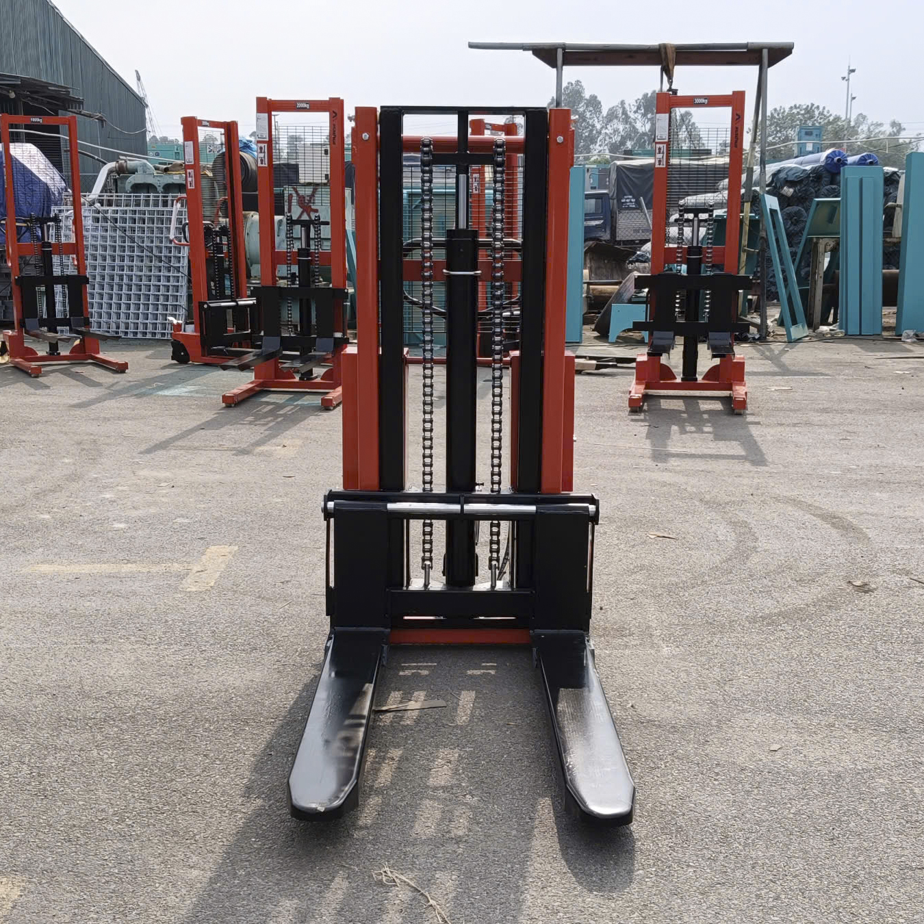 Xe nâng tay cao điện 1.5 tấn nâng 2m CTD-J 15/20 hãng Maihui 7 Xe nâng tay cao điện