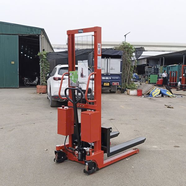 Xe nâng tay cao điện 1 tấn nâng 1m6 CTD-J 10/16 hãng Maihui