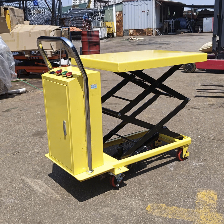 Bàn nâng điện 50kg nâng cao 1.4m DPS50 nhập khẩu 6 Bàn nâng điện 50kg nâng 1,4m