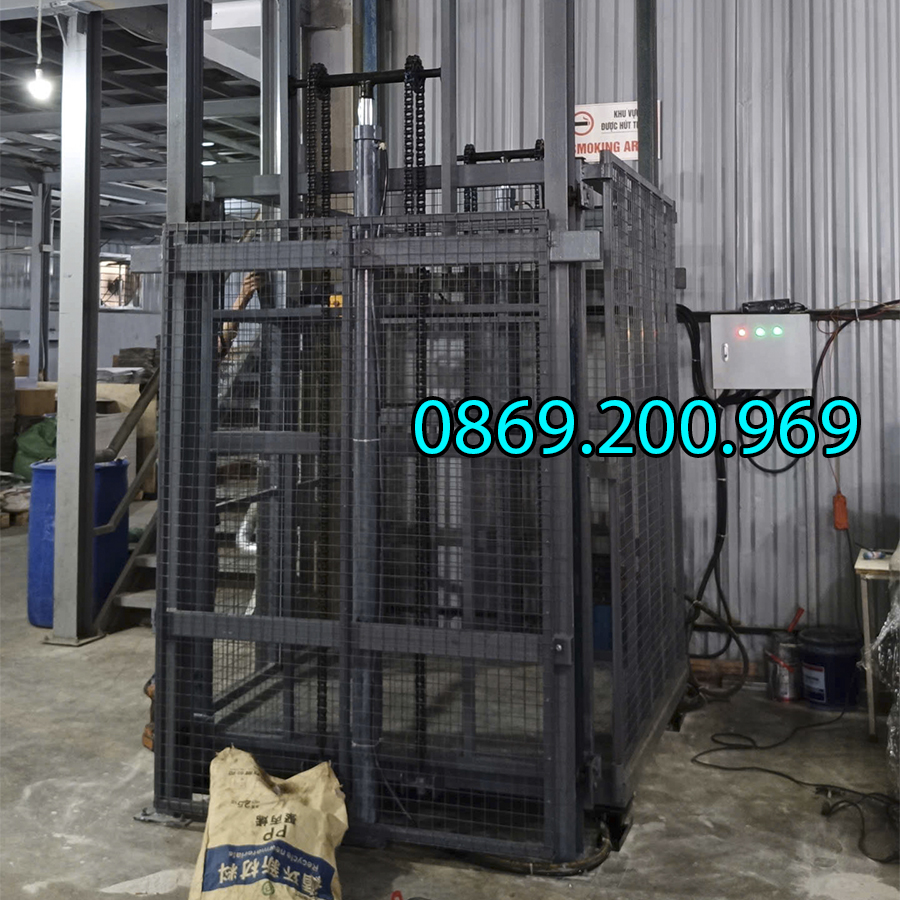 Thang nâng hàng - Giải pháp tối ưu cho vận chuyển và nâng hạ trong công nghiệp 3 Thang nâng hàng