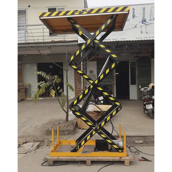 Bàn nâng điện 1000kg nâng cao 3000mm DGH1000 nhập khẩu 4 ban nang dien 1000kg nang cao 3000mm 1