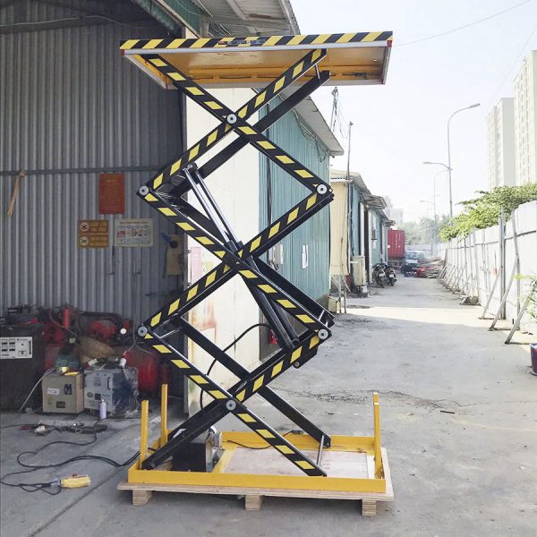 Bàn nâng điện 1000kg nâng cao 3000mm DGH1000 nhập khẩu