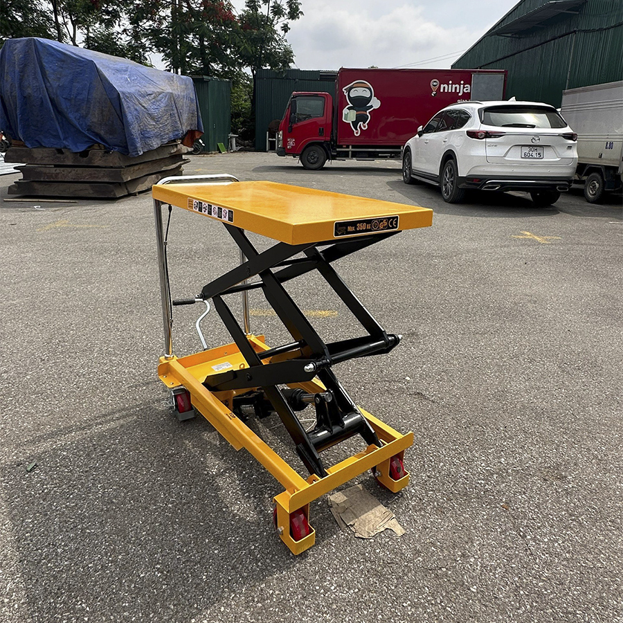 Bàn nâng thủy lực 350kg nâng 1m5 WP350 nhập khẩu 4 Bàn nâng thủy lực 350kg