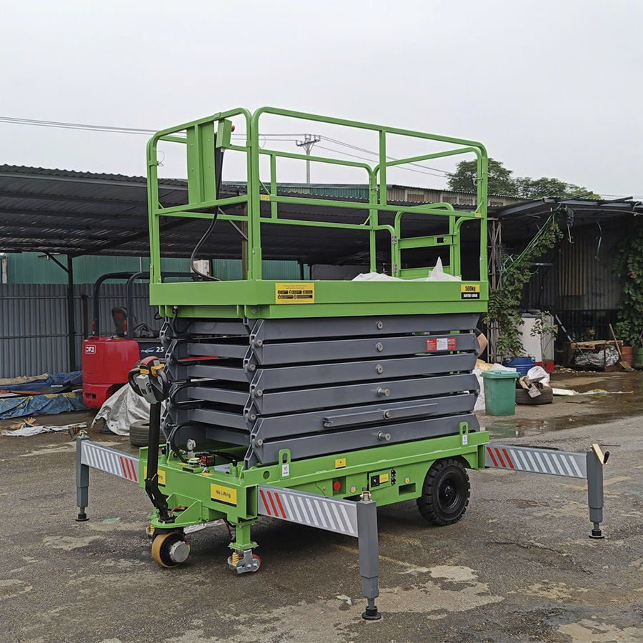 Thang nâng người 11m tải trọng 500kg MK1100Z hãng Bestmax 1 Thang nâng người 11m tải trọng 500kg MK1100Z hãng Bestmax