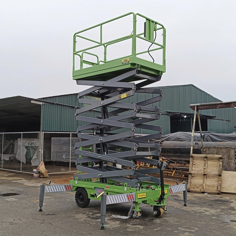 Thang nâng người 11m tải trọng 500kg MK1100Z hãng Bestmax 6 Thang nâng người 11m