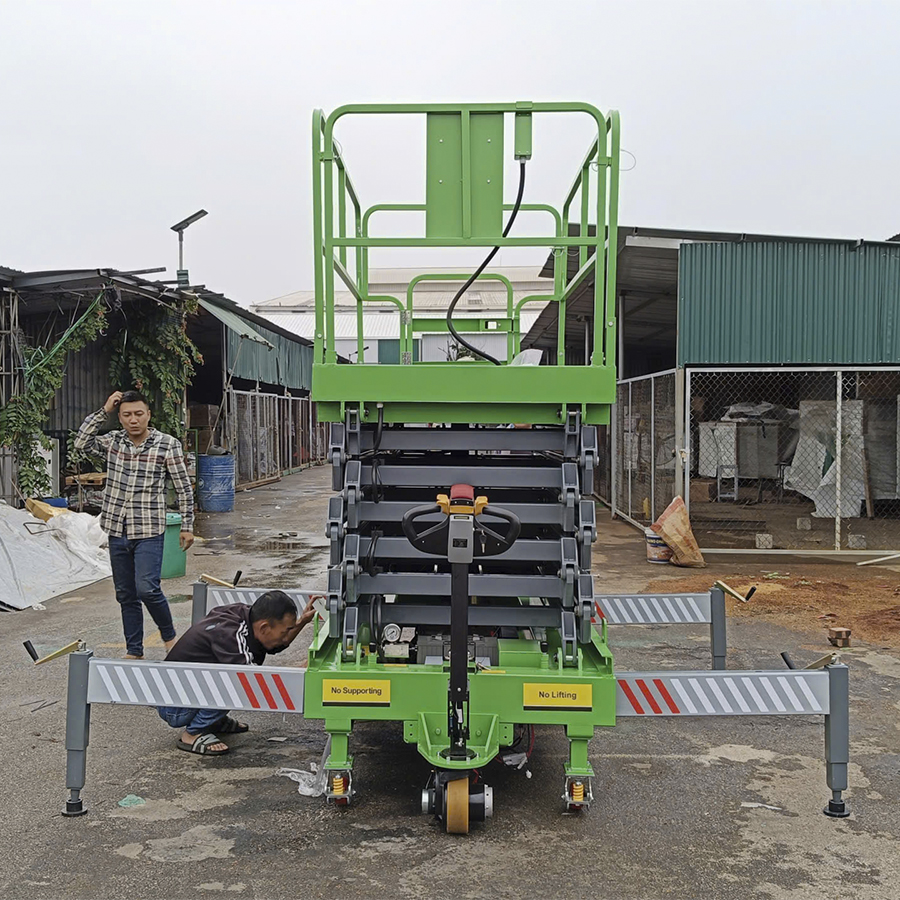 Thang nâng người 11m tải trọng 500kg MK1100Z hãng Bestmax 7 Thang nâng người 11m