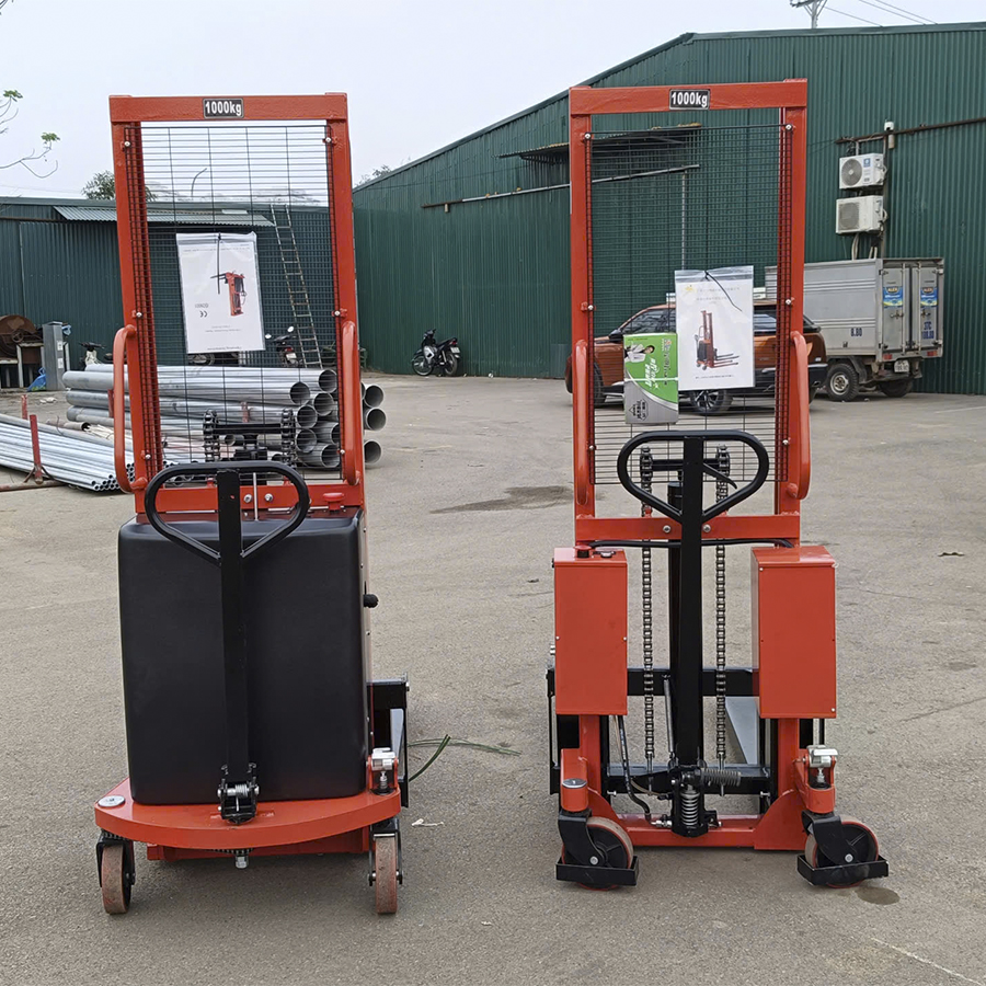 Xe Nâng Điện Đẩy Tay – Giải Pháp Tiết Kiệm Hơn 10 Triệu So Với Xe Nâng Bán Tự Động 8 xe nang dien day tay va xe nang ban tu dong