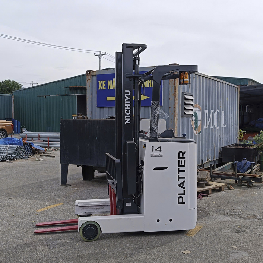 Xe nâng điện đứng lái 1.4 tấn nâng 4m hãng Nichiyu - Nhật 8 Xe nâng điện đứng lái 1.4 tấn