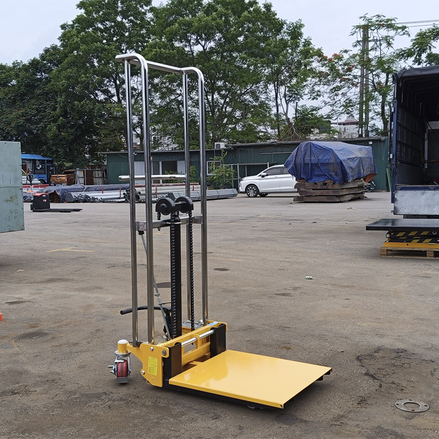 Xe nâng tay cao mini 400kg nâng 1m5 SDDJ1500 hãng Maihui 5 Xe nâng tay cao mini 400kg
