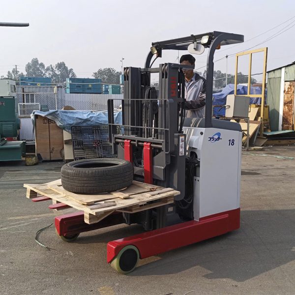 Mua xe nâng điện đứng lái cũ 1 tấn 2 tấn 3 tấn giá rẻ 5 xe nang dien dung lai 1