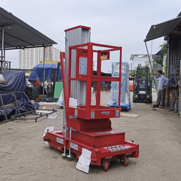 Xe nâng người 9m đơn tải trọng 125kg GTWY9-125 hãng Maihui 4 xe nang nguoi 9m don 1