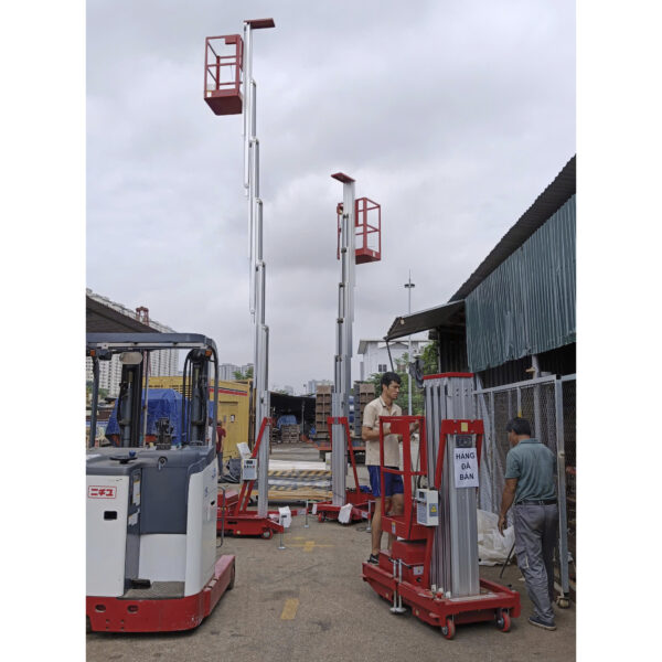 Xe nâng người 9m đơn tải trọng 125kg GTWY9-125 hãng Maihui 5 xe nang nguoi 9m don 3