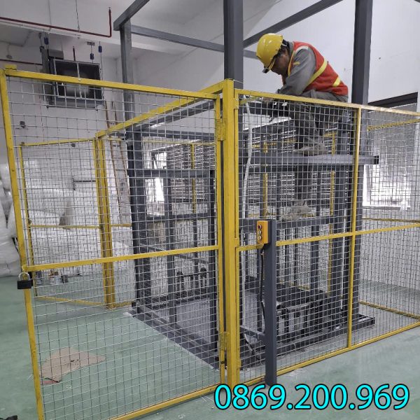 Thang nâng hàng thủy lực 500kg 1 tấn 2 tấn nâng 3m 4m 5m nhập khẩu 5 thang nang hang thuy luc 2 1