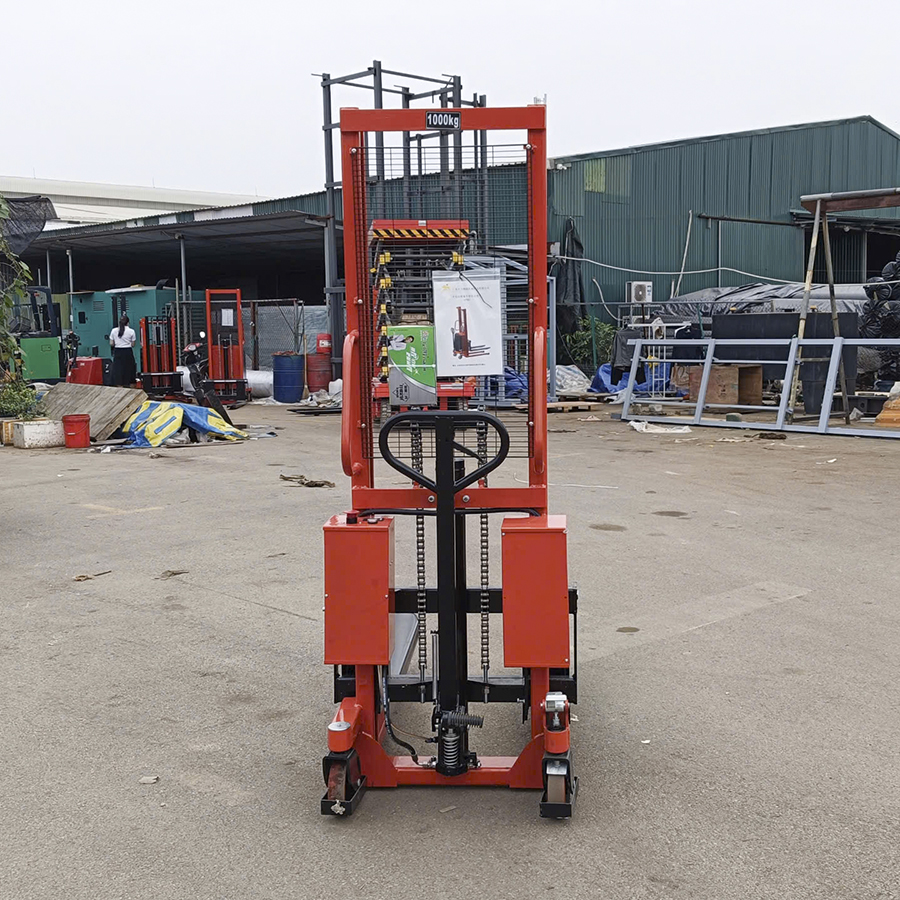 Xe nâng tay cao điện 1 tấn nâng 1m6 CTD-J 10/16 hãng Maihui 2 Xe nâng tay cao điện 1 tấn nâng 1m6 CTD-J 10/16 hãng Maihui - Ảnh 2